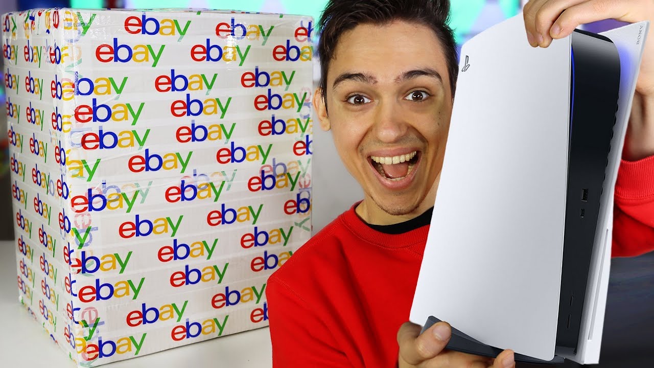 UNBOXING PS5 IN $25,000 EBAY MYSTERY BOX! 19
